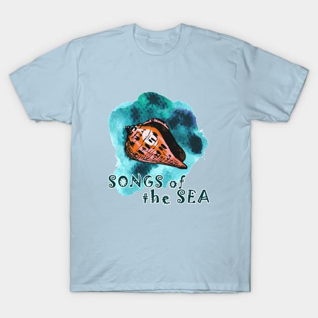 Songs of the sea T-Shirt by Gaspar Avila